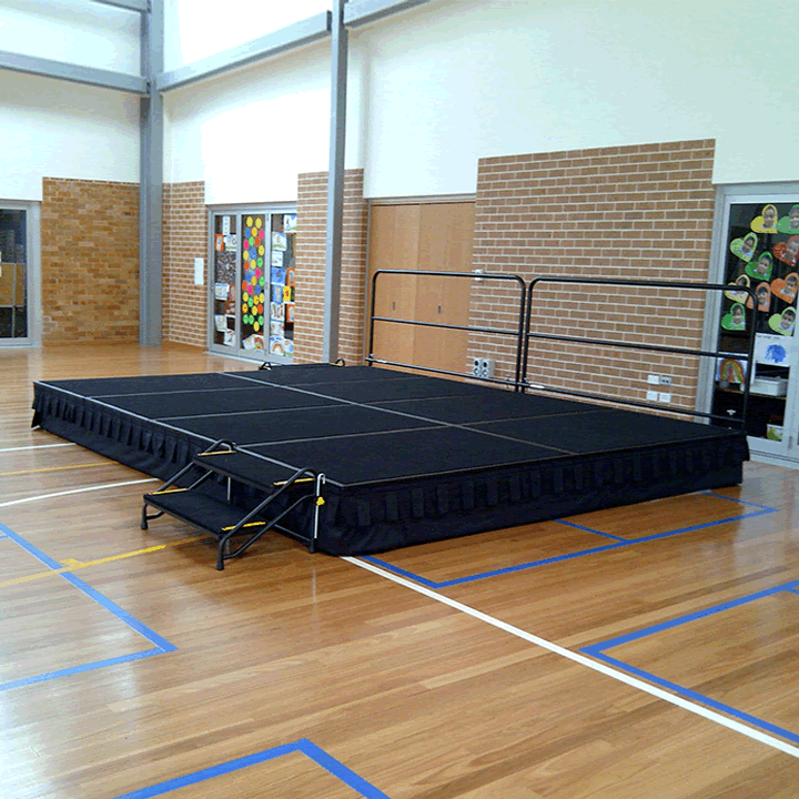 portable stage for school