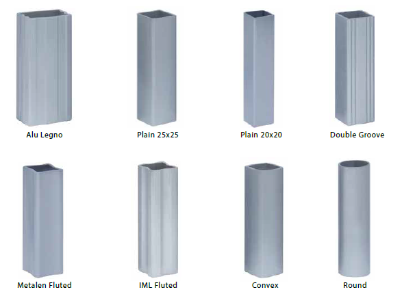 chair leg profiles
