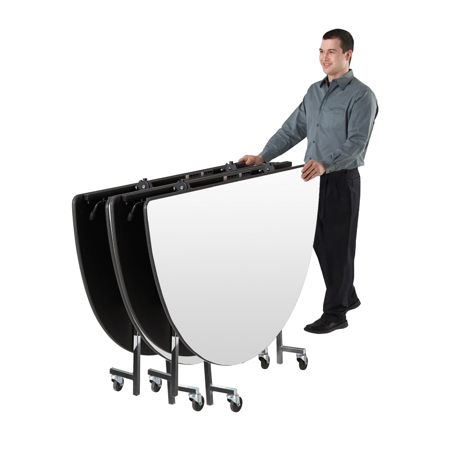 Mobile Folding Banquet Tables